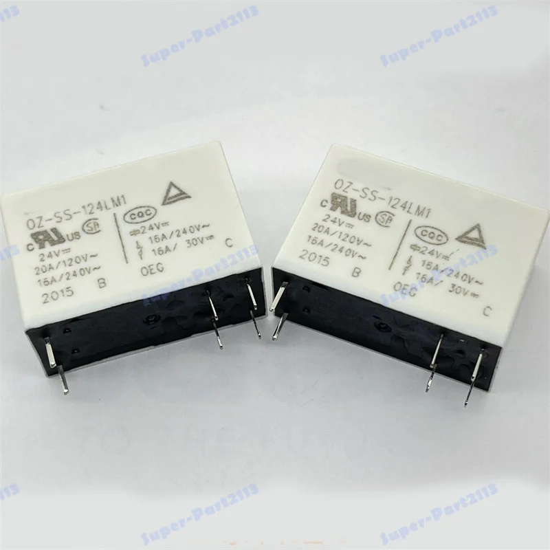 

Free Shipping 10pcs/lot OZ-SS-124LM1 16A 6pin relay module Original