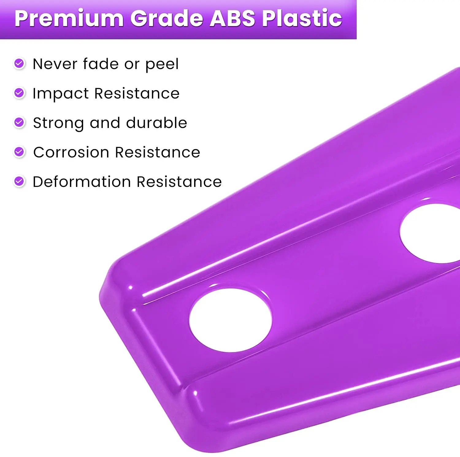 Чанг Цян 8x крышка декоративной петли двери для Jeep Wrangler JK JKU Sport Rubicon Sahara X Unlimited 2007-2018 фиолетовая.