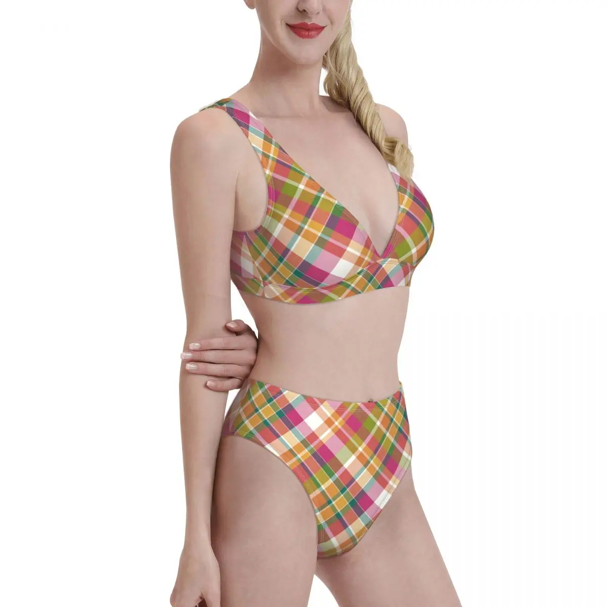 

bikini Sexy swimsuit bikini swimsuit female polka dot swimsuit high waist push-up bikini suit Women's swimsuit