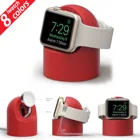 Зарядная док-станция для Apple Watch Series 6, SE, 5, 4, 3, 2, 1, силиконовая, для IWatch 40, 44, 42, 38