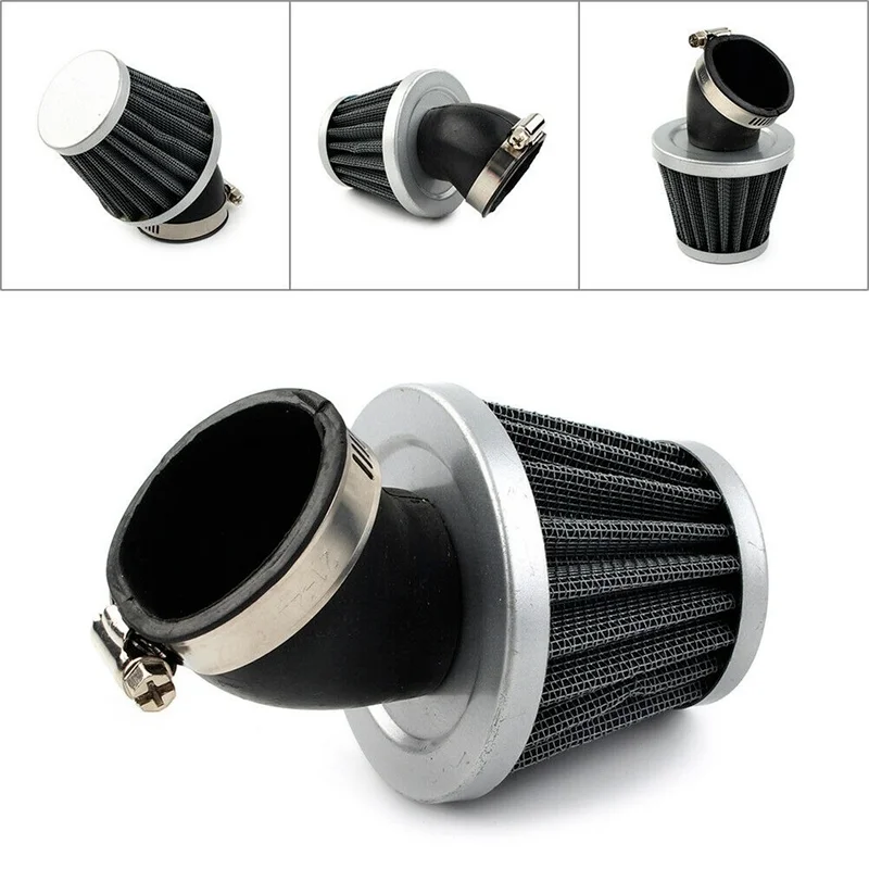 

42mm Bent Neck Air Filter Dirt Pit Bike ATV Quad Motorcycle GY6 Moped Scooter hs