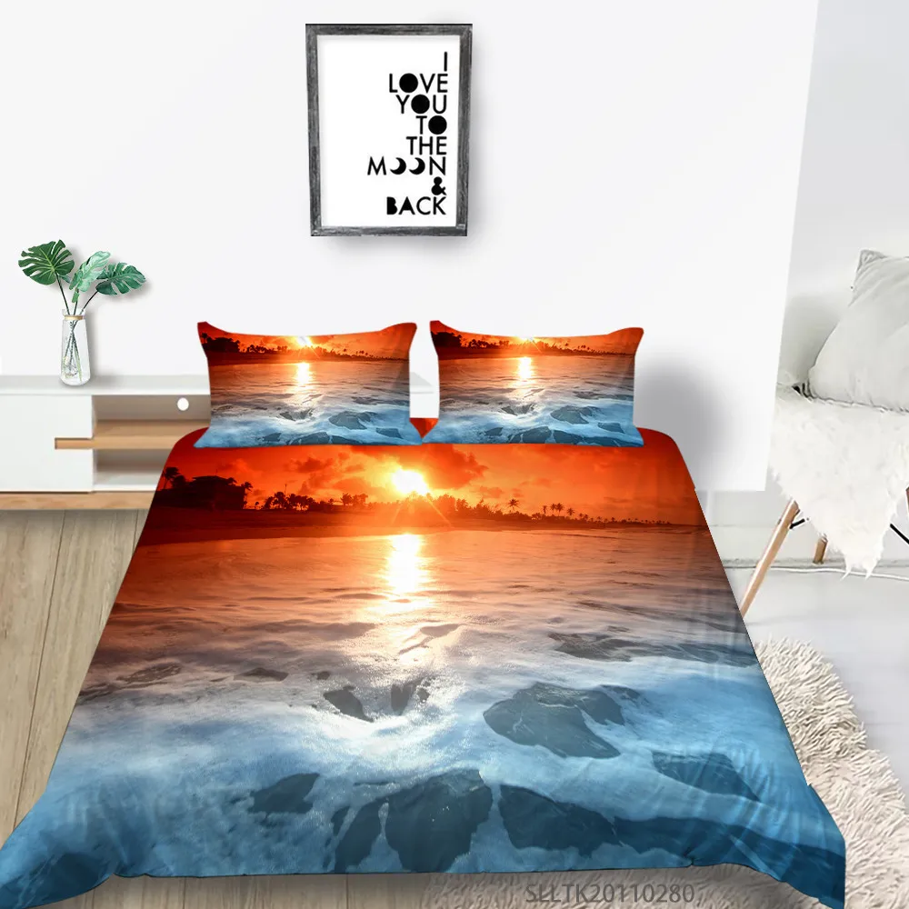 

3D Bedding Sets Queen Size Duvet Cover Set 2/3 Pcs Highend Bedclothes Kids Child Teen Room Decoration