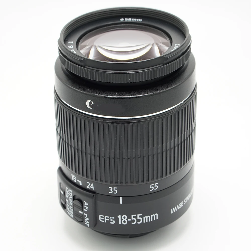 Б/у Canon EF-S фирменнй переходник для объектива 18-55 мм F/3 5-5 6 IS II объектив камеры SLR |