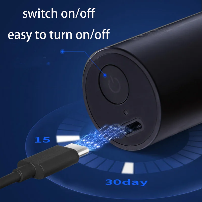 Kemei Бритва для мужчин электрическая Безопасная бритва лица Водонепроницаемая