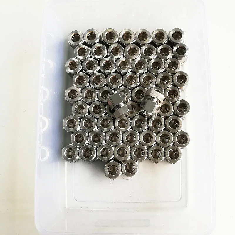 Трубные фитинги и Трубопроводные Прямые 316 SS крышки pulgs крышка может