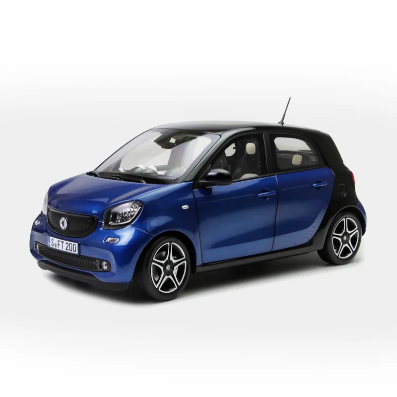 

NOREV оригинальная фабрика 1:18 Benz SMART Car Elf Forfour имитационная модель автомобиля из сплава все двери открываются