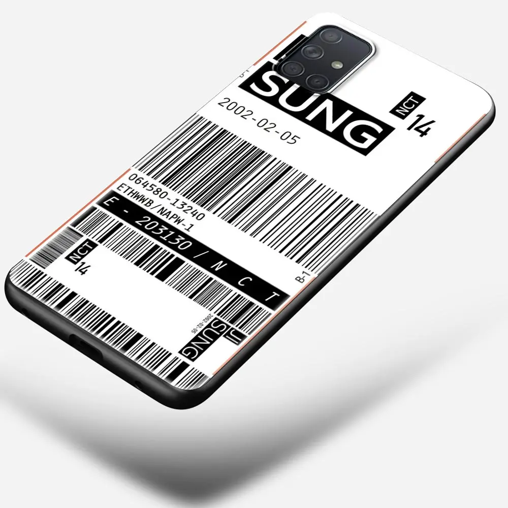 

Label Air Tickets Shockproof Soft Coque For Samsung Galaxy A50 A70 Silicone Shell A10 A10S A20 A30 A40 Phone Case Shell
