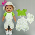 Кукольная одежда 43 см комбинезон для куклы 18-дюймового американского поколения кукла для девочек Летняя походная верхняя одежда