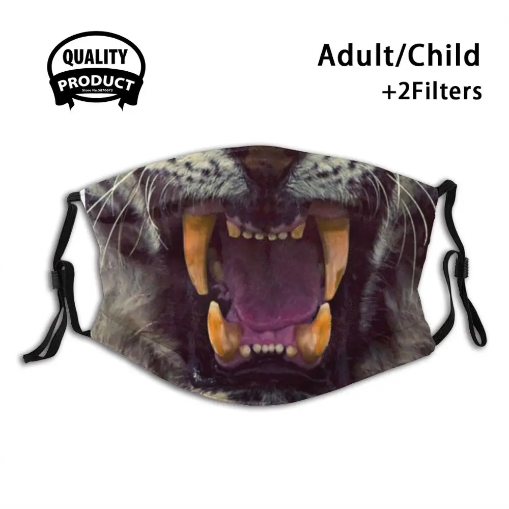 

Tiger Ataack Mask Anti Dust Face Mask Washable Filter ReusablePrintify