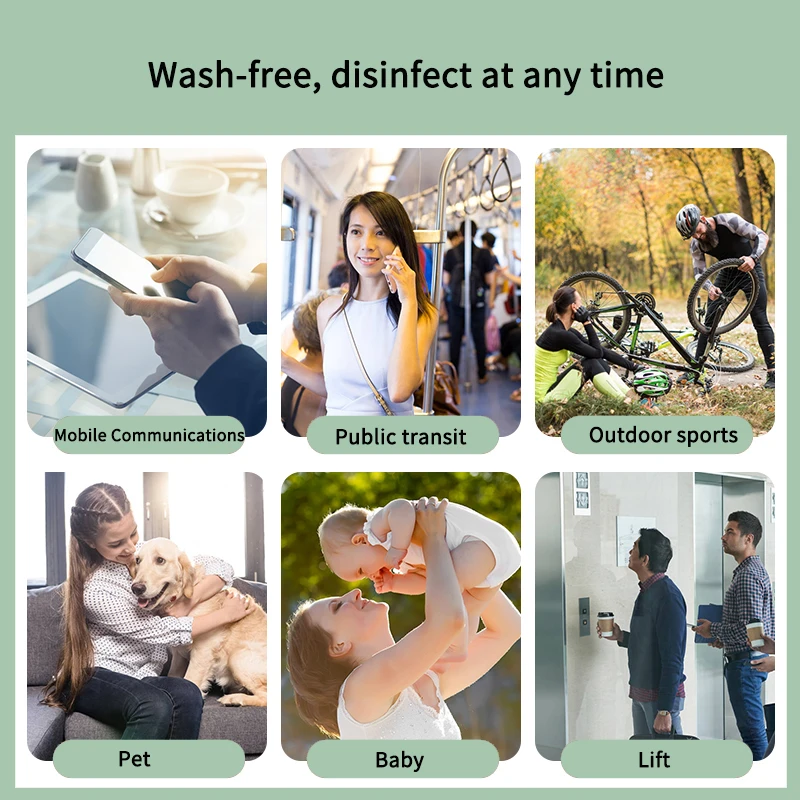 1 шт. Антибактериальный дезинфицирующее средство для рук 75% спиртовой