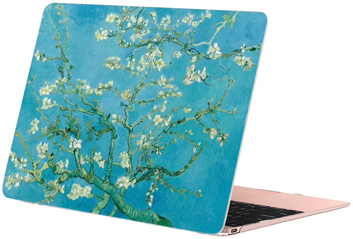 Чехол Sykiila для Macbook Air 11 13 Pro 12 13 15 чехол картина маслом оболочка A1706 A1707 A1989 Сенсорная панель Гог мрамор