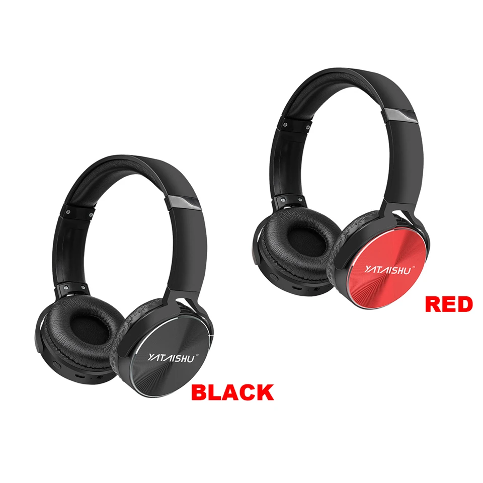 Bluetooth наушники проводные беспроводные большие складные Накладные Hifi с