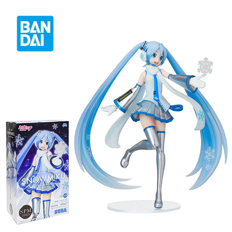 

Оригинальная красивая принцесса Bandai Sega, 22 см, экшн-фигурка Мику, искусственная кожа, фигурка из ПВХ, модель куклы, коллекционная игрушка, домашний декор, подарок