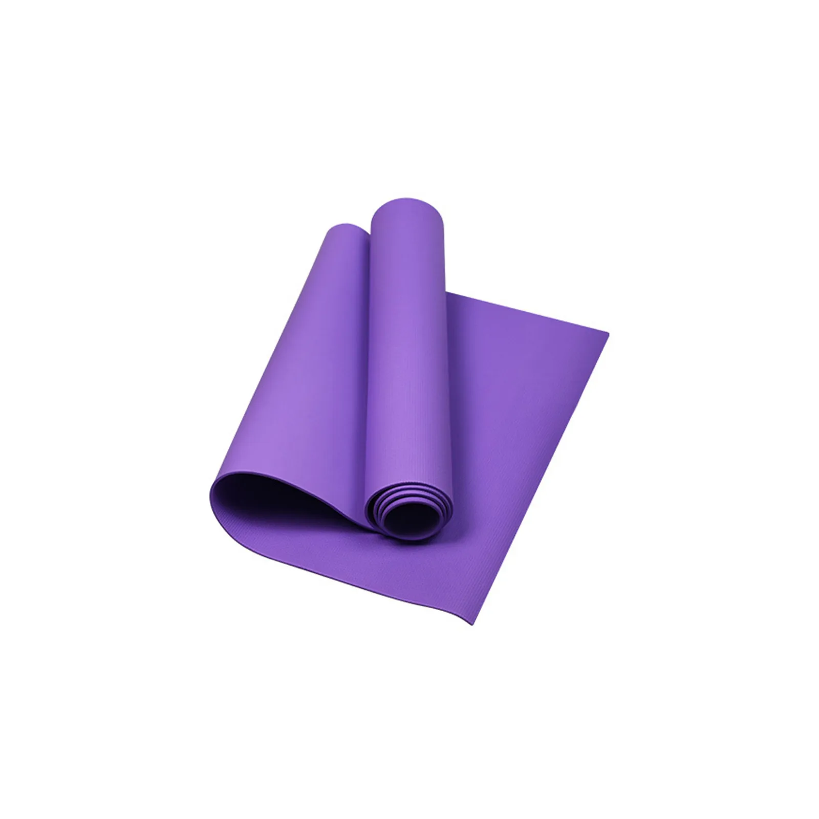 

4mm Multifunctional Monochrome Non-slip Yoga Mat Men And Women Sports Light Environmentally Friendly Rubber Exercise Mat