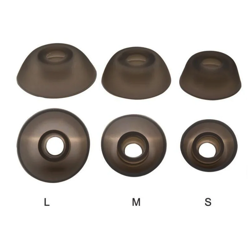 6 шт. Мягкие силиконовые сменные вкладыши 3 0 мм (LMS) для TWS True Wireless On-Ear Bluetooth