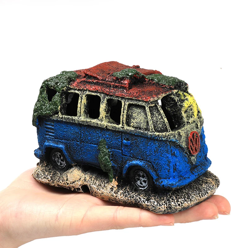 Садок для рыбы Пейзаж украшения раковины домик креветок моделирование морского