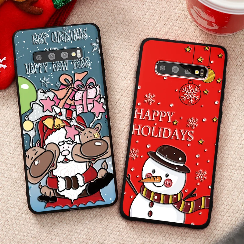 3D тисненый чехол для Samsung Galaxy A31 A41 A51 A10 A11 A20 A30 A50 S A70 A71 Note20 10 S20 Ultra S10 S9 S8 Plus M51 M31 M11