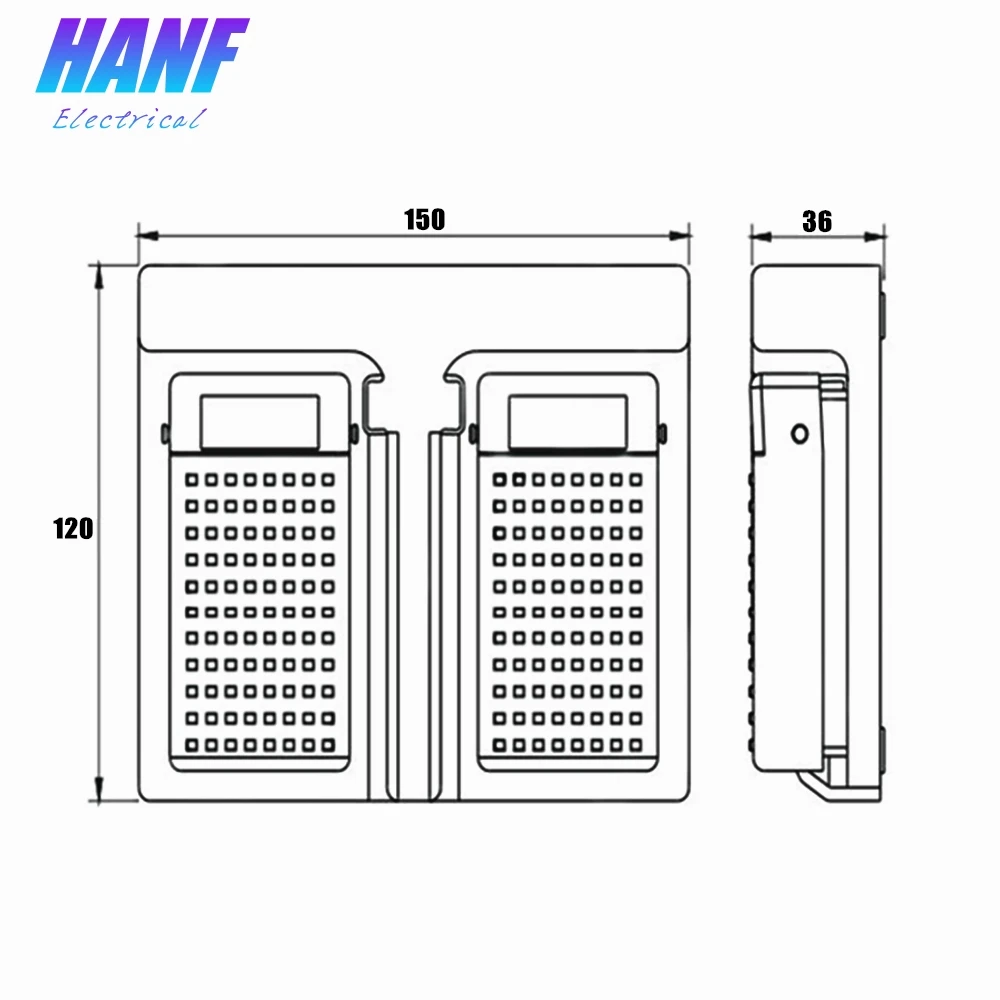 1 шт. пластиковый ножной переключатель бесконечная двойная педаль дуплексный