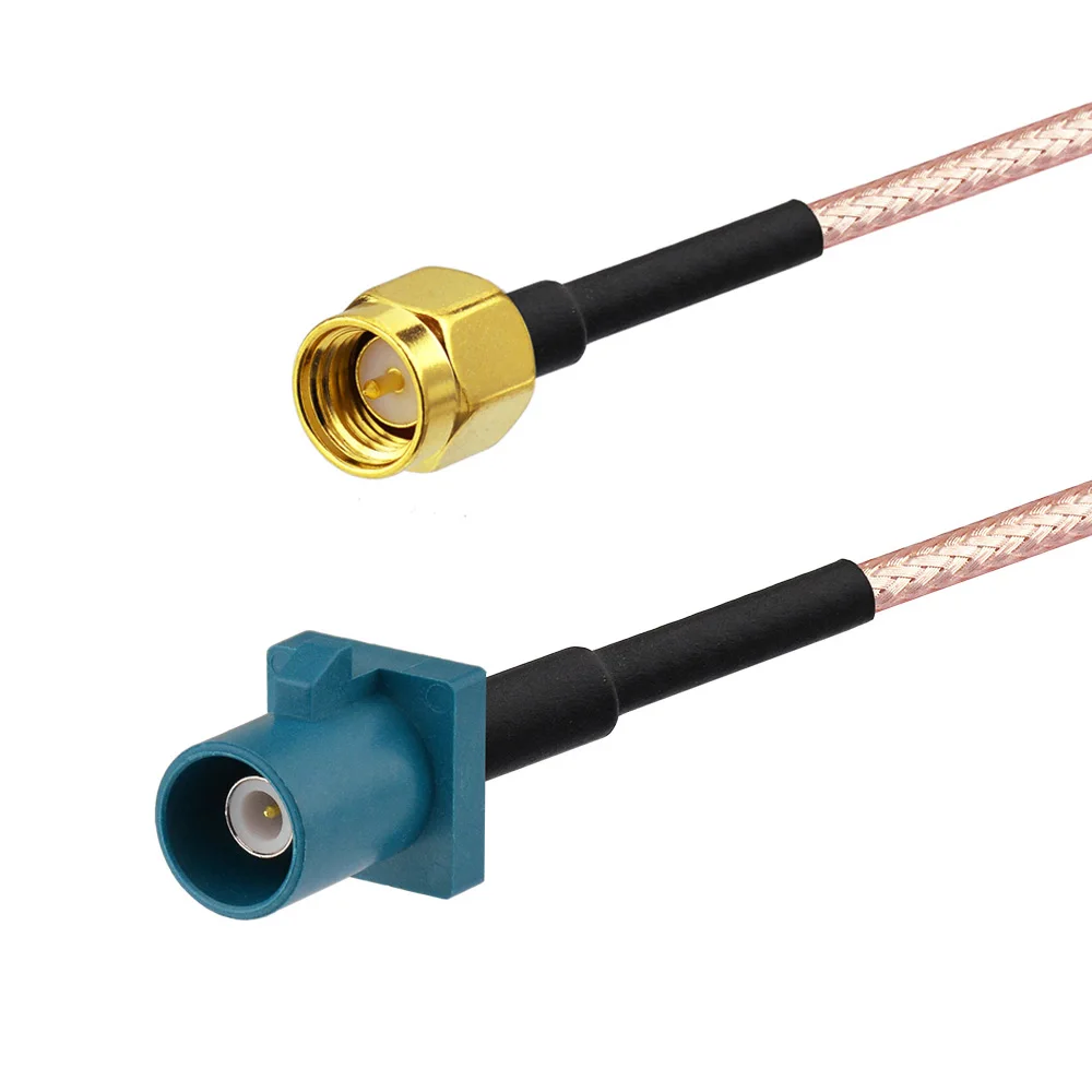 Fakra &quotZ&quot прямой и штекер SMA RF кабель RG316 15 см настройка BNW Audi GPS|vw plugs|vw fakraaudi cable |