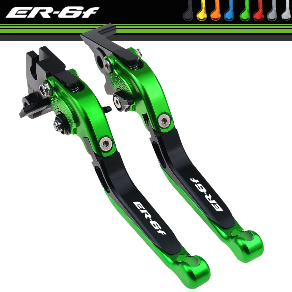 Выдвижные складные рычаги тормозной муфты с ЧПУ для Kawasaki ER-6F ER6F 2009-2016 ER6 F 2015 2014 2013 2012 2011 2010