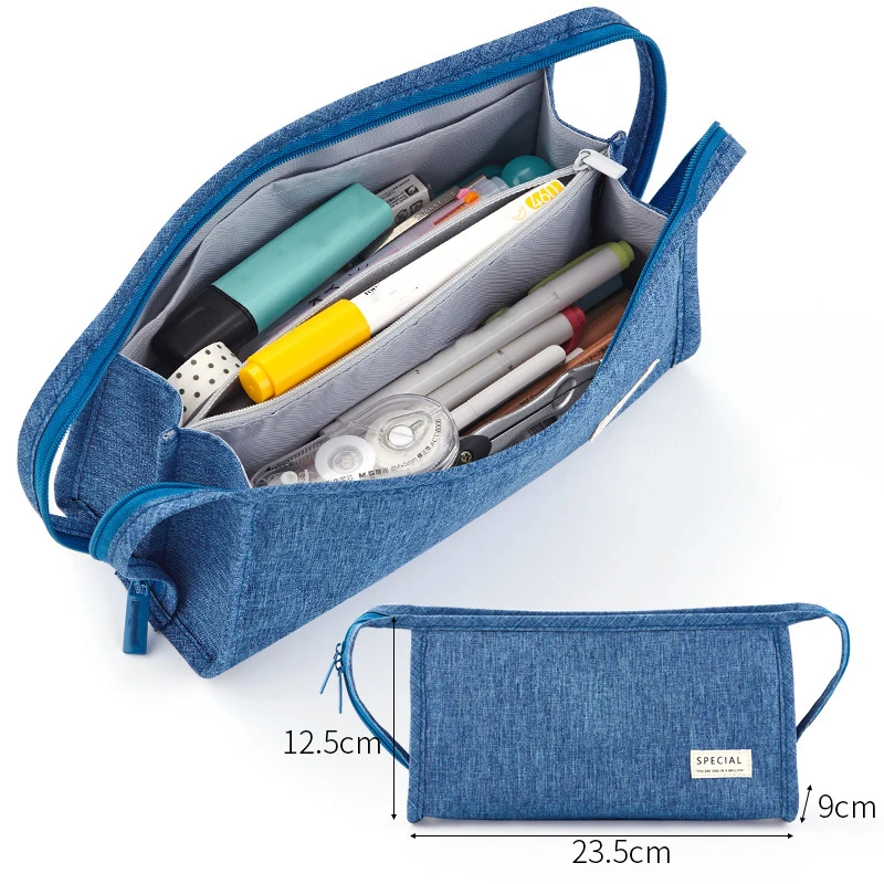 

Portable Large Capacity Pencil Case Multifunctional Multi-Layer Stationery Storage Bag Great Gifts for Boys Girls FPing