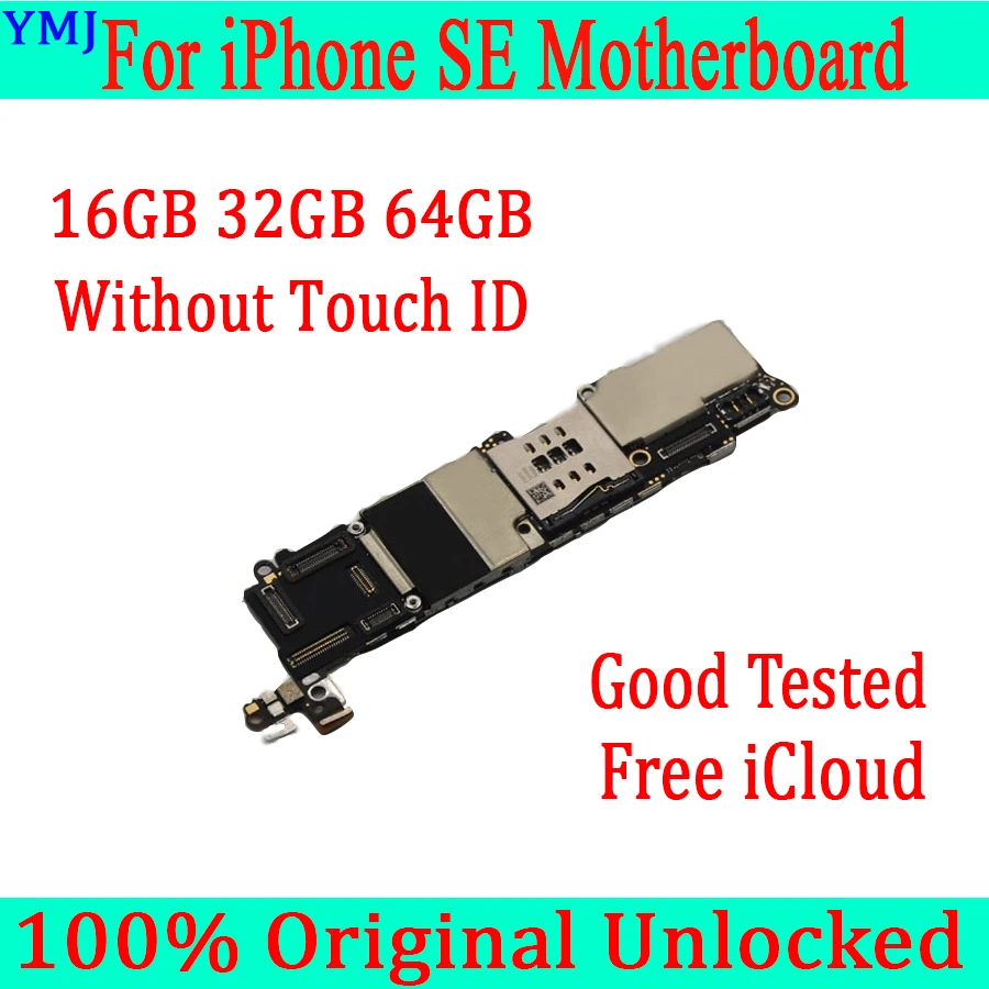 16 ГБ 32 64 для iphone 5SE SE материнская плата без Touch ID 100% оригинальная разблокированная