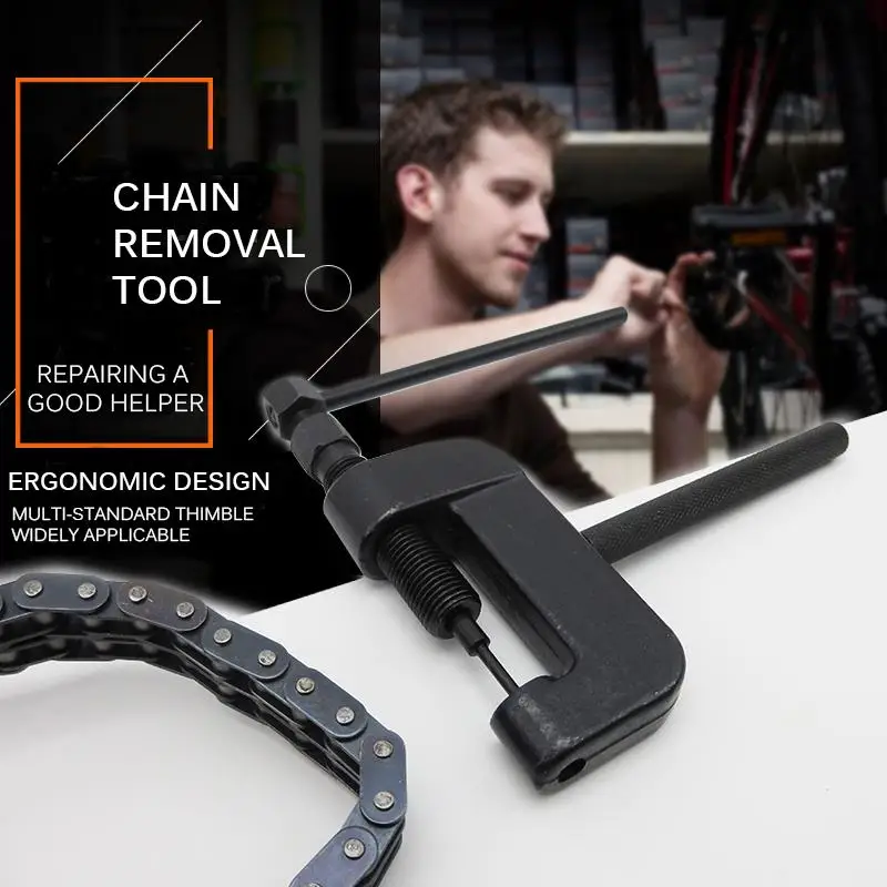 Motorcycle Bike Remover Chain Tool Cutter Breaker Link Splitter Riveter Riveting Repair Set Universal |