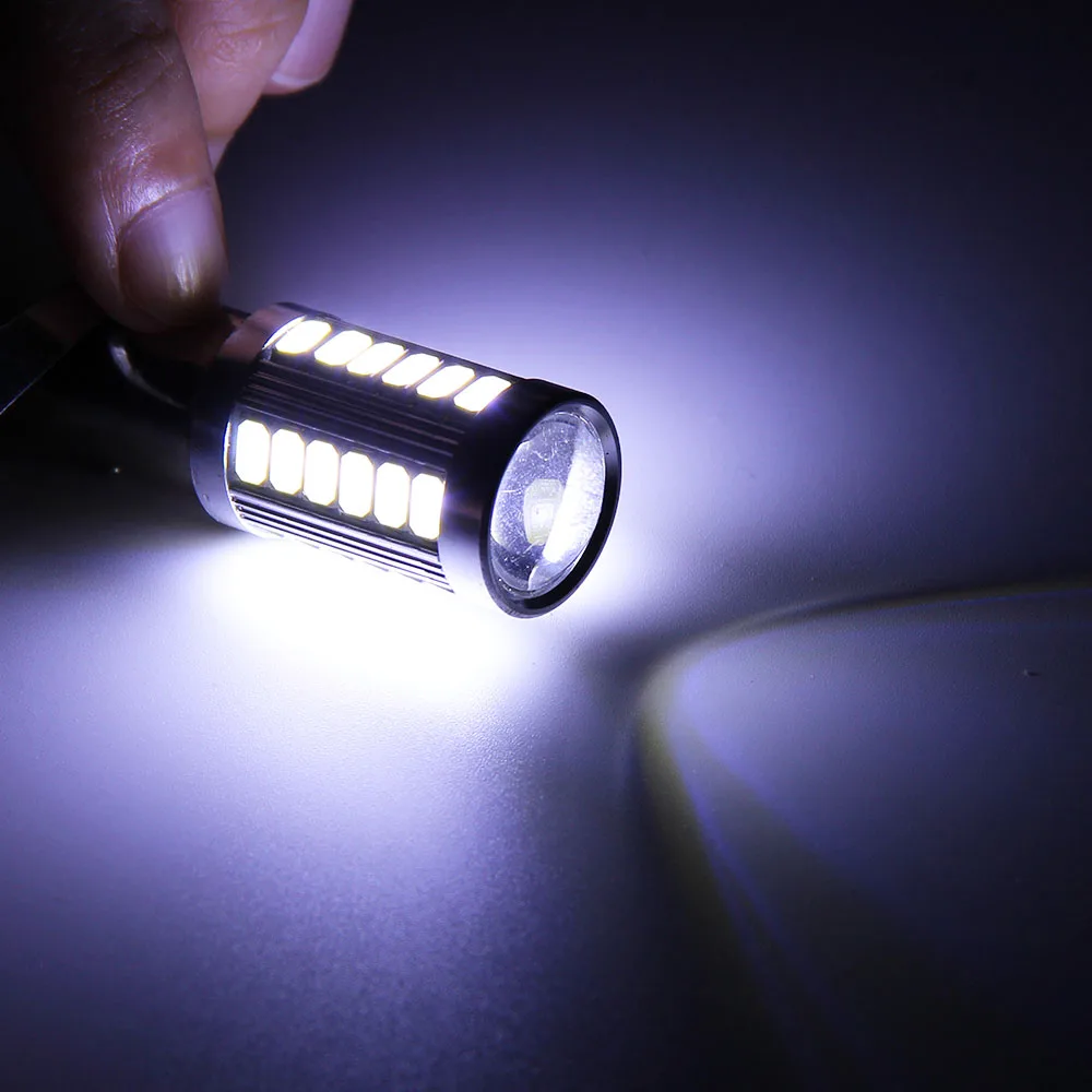 

2pcs 1156 1157 BA15S P21W 5630 5730 LED Car Tail Bulb Brake Lights 12V DC Auto Reverse Lamp Daytime Running Signal Light