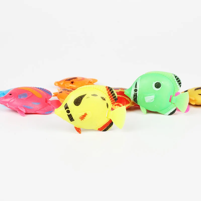 3 шт./лот * модель аквариума искусственная рыба пластиковая плавающая