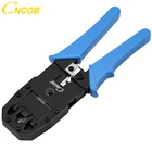 Обжимной инструмент CNCOB для сетевых и телефонных кабелей 4P6P8P, RJ9 RJ11RJ12RJ45-модульные плоскогубцы для обжима телекоммуникаций