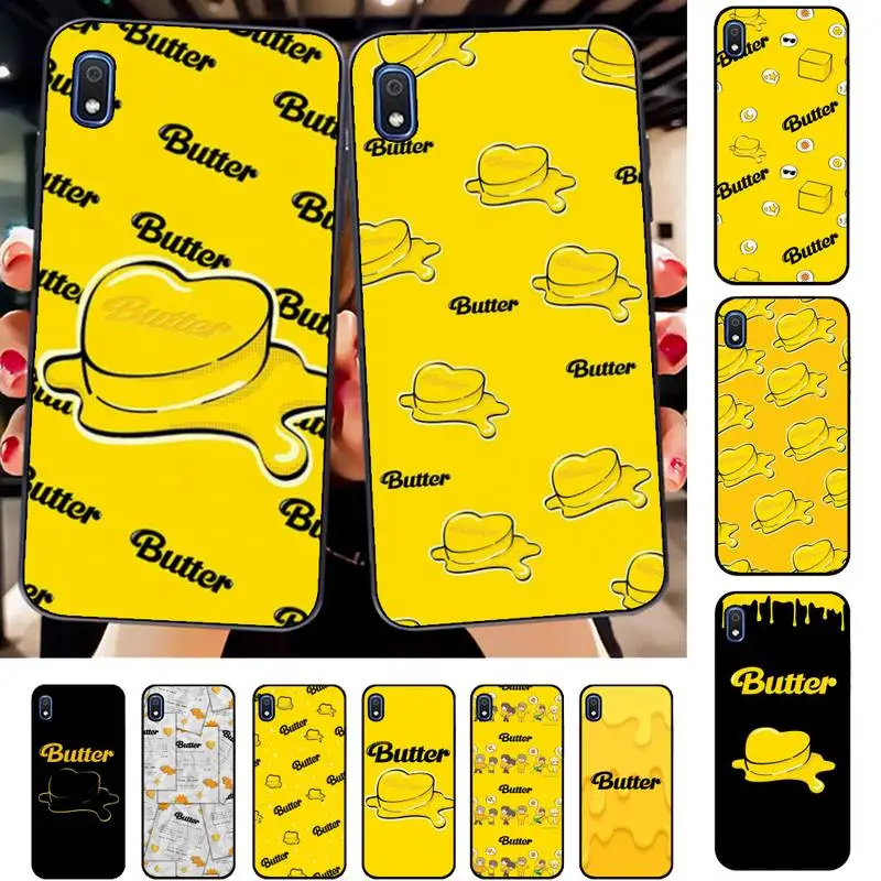 

Fashion cute kpop Butter Jung Kook and J-hope Phone Case for Samsung A51 01 50 71 21S 70 31 40 30 10 20 S E 11 91 A7 A8 2018