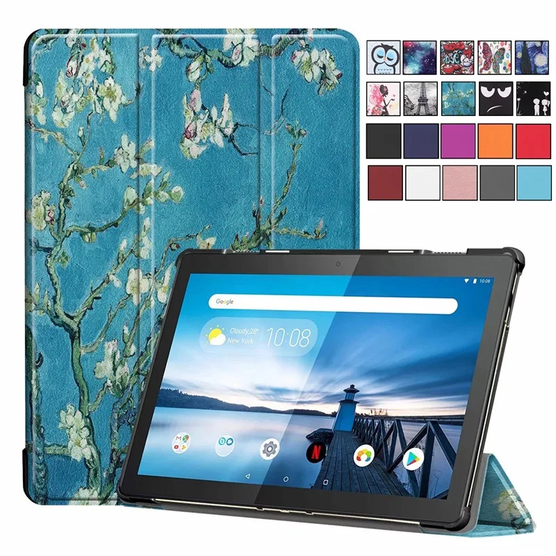 Флип чехол для Lenovo Tab M10 Женский телефона складной планшета M10|Чехлы планшетов и