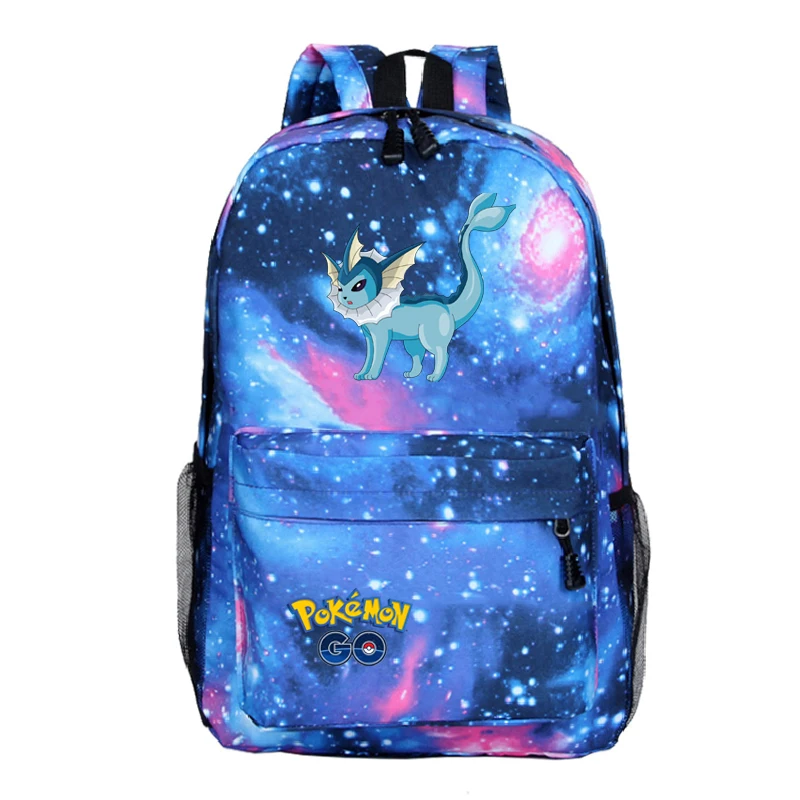 D8 Mochila Pokemon рюкзаки для школы подростков девочек Sac Dos Аниме Пикачу сумка plecak ноутбук унисекс мультфильм Backbag 41-44 - Color: D8