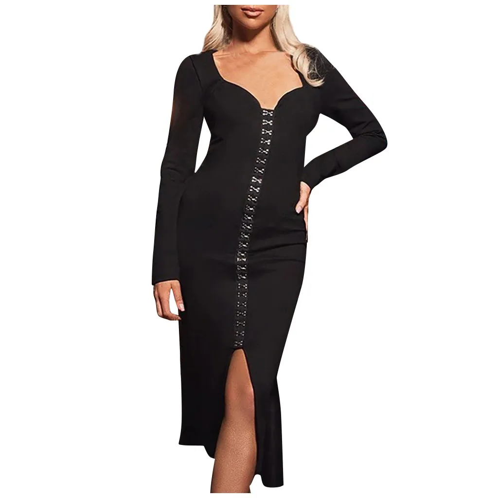 Вы уверены что не нажмите и увидите? Женская мода Длинный рукав чистый цвет