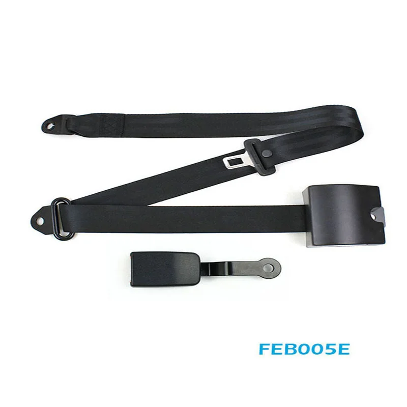 

Universal Retractable Black Car Seatbelt Safety Belt Locking FEB005E