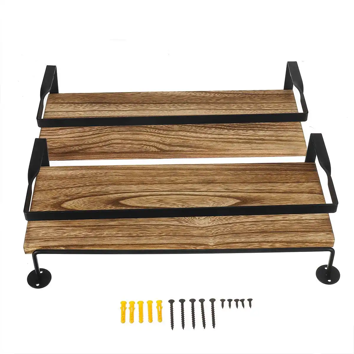 

2PCS Wall-mounted Racks Decorative frame Wall Storage Rack living room Creative Wall Shelf DIY Decoration Holder Wall Organizer