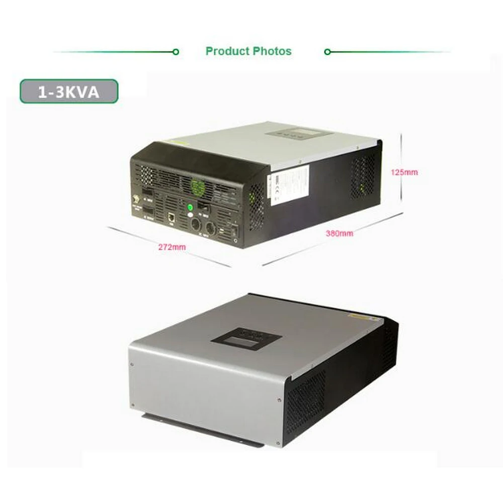 PWM 50A 24V PS 3K Гибридный инвертор немодулированного синусоидального сигнала с