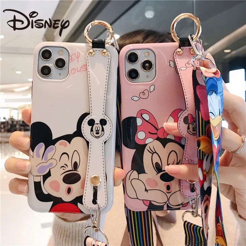 

Disney phone case for iPhone 11 case Mickey Mickey phone holder for iPhone 7 8 x xs xr 11 12Promax phone cover