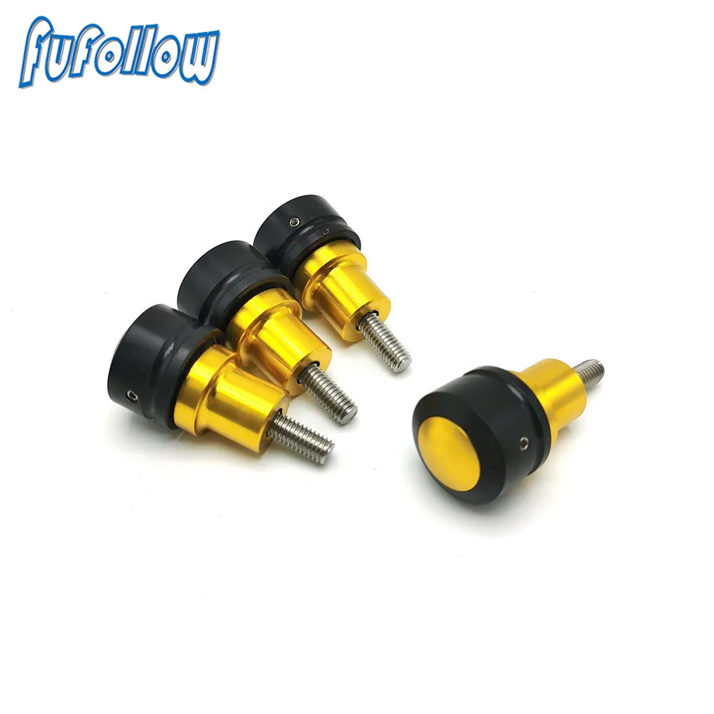 

Motorcycle 6mm Front Fender Frame Slider Screw Bolt Fork Adapter Protector For YZF R1 R6 R3 25 R15 V1 V2 V3 FZ1 FZ6 FJR XJR XJ6