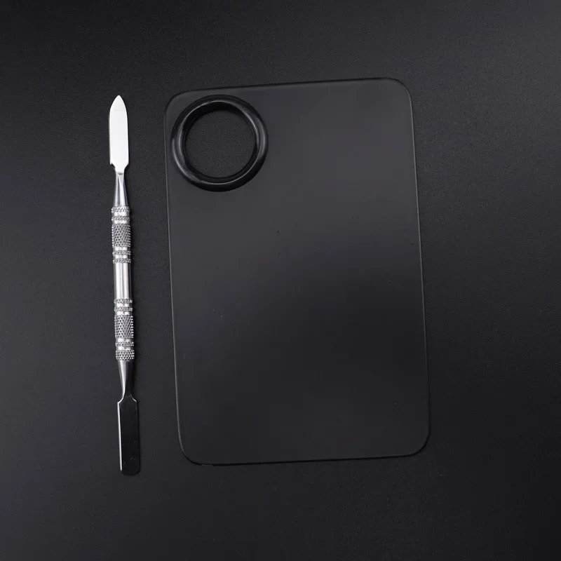 Бабочка Палетка для смешивания красок макияжа половина Луны сердце квадратная