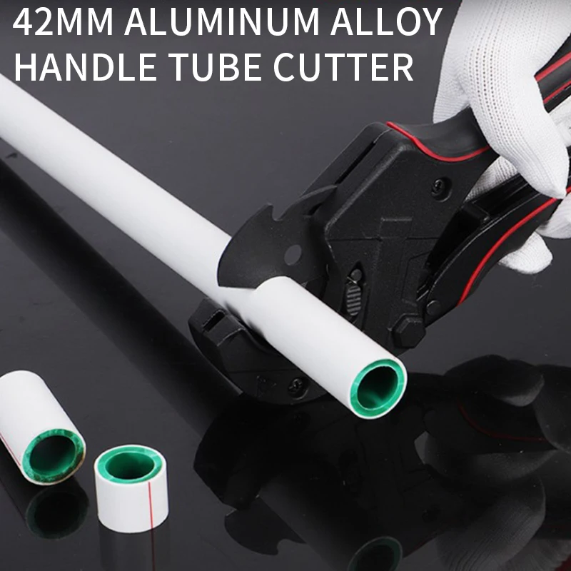 

42mm PVC Pipe Cutter Scissors for Plastic Plumbing Pipes SK5 Steel Plumber Tool for Pipe Cutting PE/VE Water Tube Hand Tool