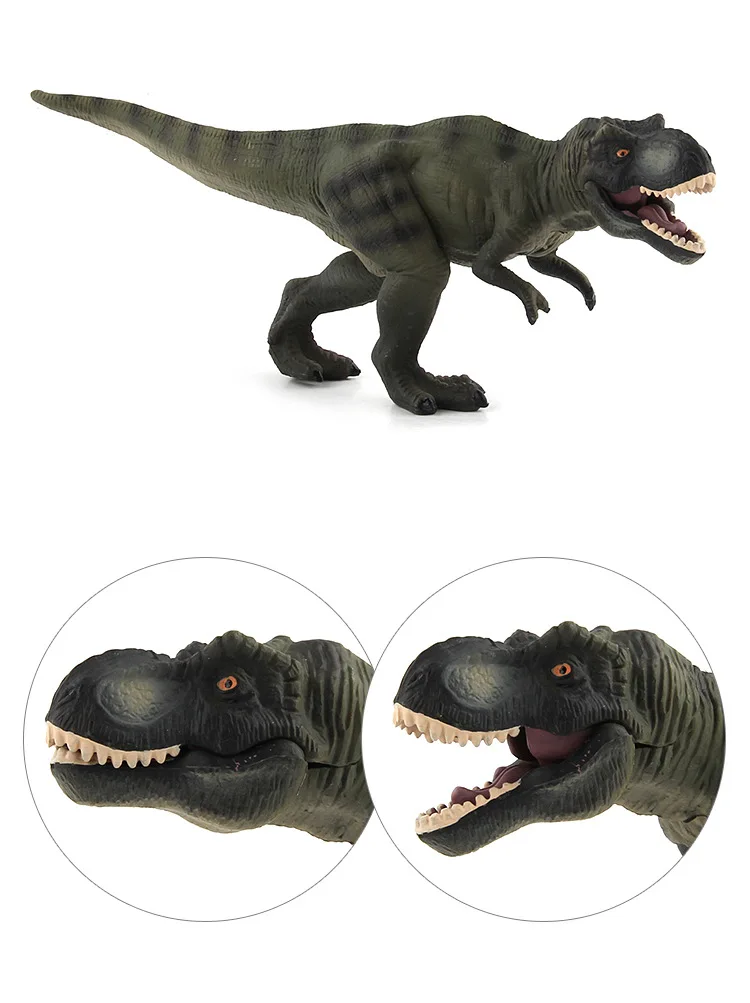 19 см 1 шт. муляжи динозавров мягкая игрушка динозавр Тираннозавр Рекс Детские с