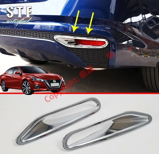 Хромированная задняя противотуманная фара ABS для Nissan Altima MK7 2019 2020|Хромирование| |