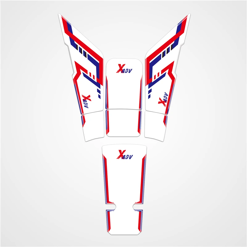 Мотоцикл 3D печать газа бак Pad наклейка протектор наклейки аксессуары для x adv750 adv