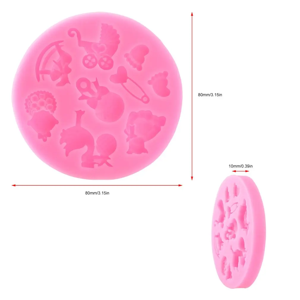 Детские вечерние Игрушки Инструменты для украшения шоколадного торта DIY