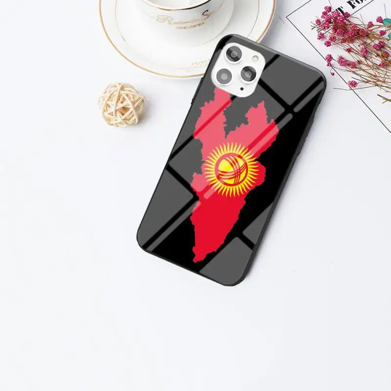 

Kyrgyzstan Flag National Flag Phone Case For IPhone 6 6s 7 8 Plus X Xs Xr Xsmax 11 12 Pro Promax 12mini Tempered Glass