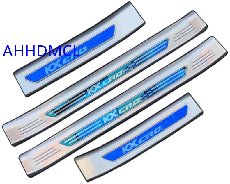

Car Welcome Pedal Threshold Strip Door Sill Strip For Kia KX Cross 2017 2018 2019 2020