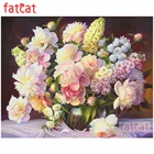 FATCAT светящийся Венецианский пейзаж, картина, выложенная алмазами полностью квадратная круглая дрель Diy 5D алмазная вышивка мозаика для рукоделия AE1820