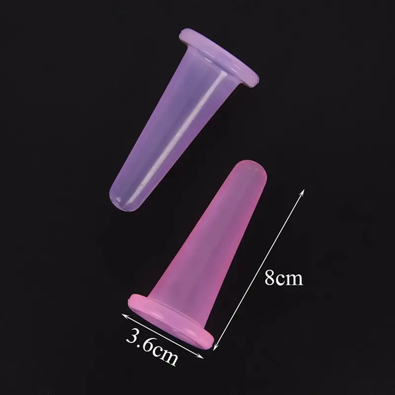 AACAR 1 шт. Вакуумная присоска силиконовая форма для массажа лица банки