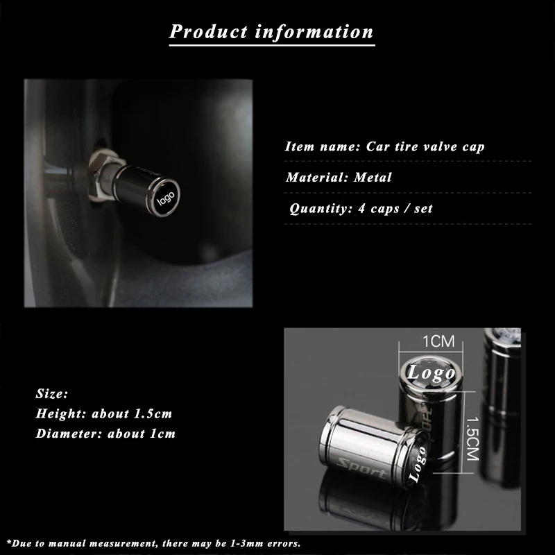 

For BMW Audi Ford Yamaha Vespa Mitsubishi SkodaCar Accessories Punisher Skull Wheel Cover Decoration Metal Tire Valve Cap